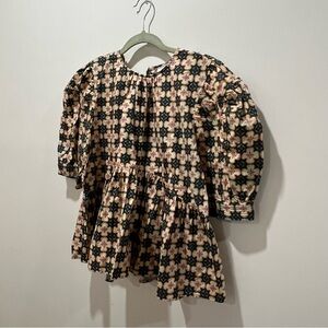 Floral Patterned Women's Blouse